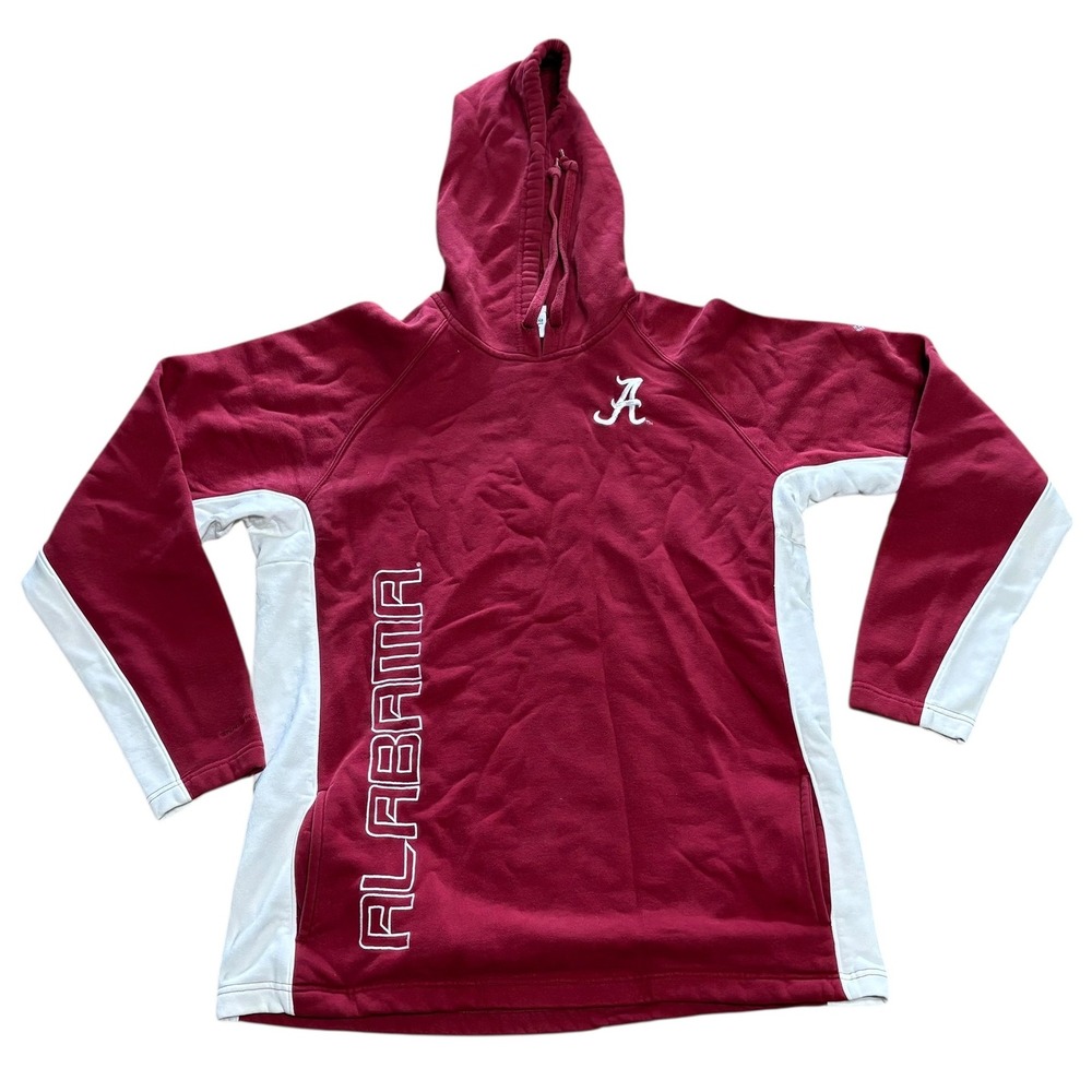 Columbia Men's Alabama Crimson Tide A Logo Pullover Hoodie‎ Sweatshirt XL